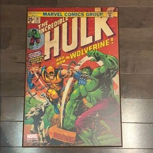 BNWT HULK AND WALL HANGING